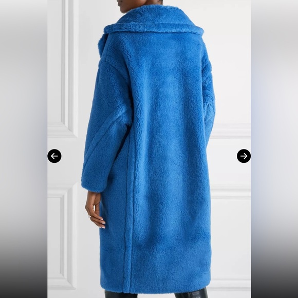 MAX MARA Teddy Bear Alpaca-Blend Coat Small NWT - Picture 5 of 9